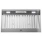 Zephyr Monsoon Connect 36" Range Hood Insert with Blower in Stainless Steel, , large