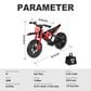 HOMLUX 200W 10-Mile Kids Electric Balance Motorcycle with LED Lights in Red, , large