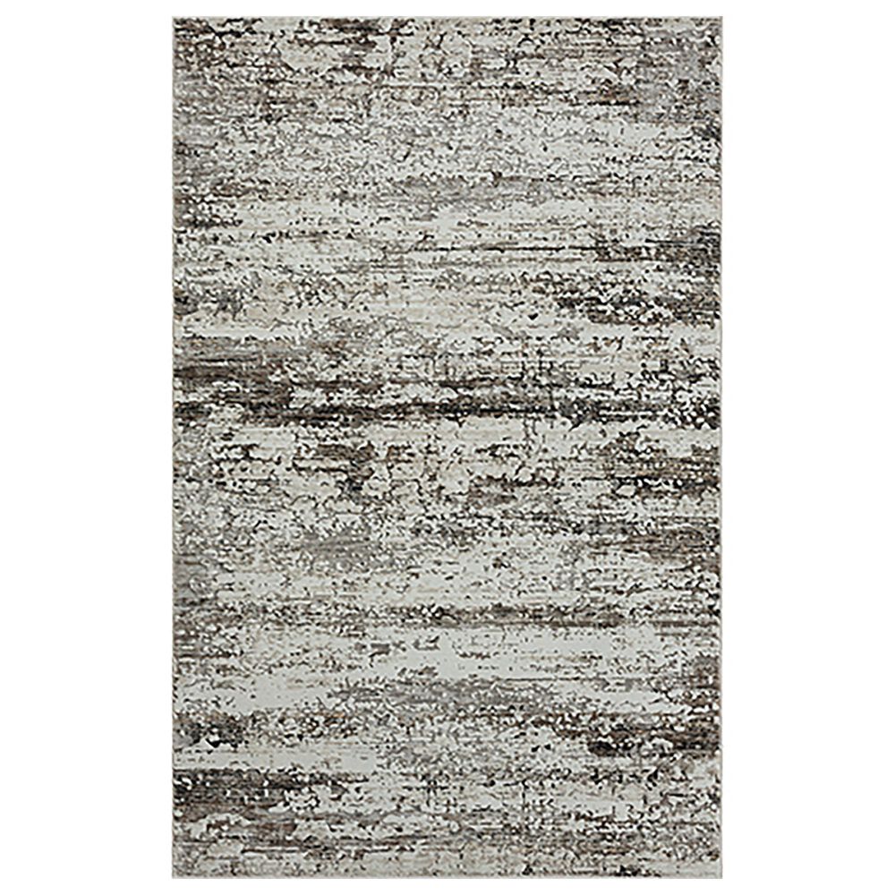 L&R Resources Brisbane Dark Gray 7"9" x 9"9" Area Rug, , large