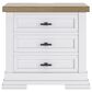 Ashley 4-Piece King Bedroom Set in White and Natural, , large