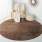 Safavieh Vision 5" Round Brown Area Rug, , large