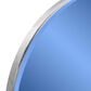 Howard Elliott Broidy Round Mirror in Sapphire Blue and Gold, , large