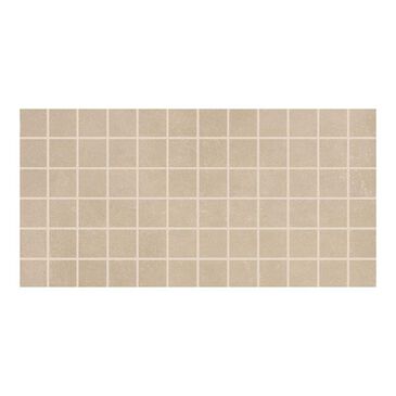 Dal-Tile Portfolio Cream 12" x 12" Porcelain Mosaic Sheet, , large