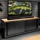Gladiator Ready-to-Assemble Storage Shoe Bench in Hammered Granite and Granite Slate, , large