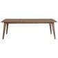 Hawthorne Furniture Oslo Dining Table in Weathered Chestnut with 24 Inch Self-Storing Leaf, , large