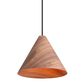 Golden Lighting Conique 1-Light Pendant in Dark Walnut, , large