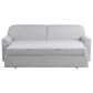 Lifestyle Solutions Willow Stationary Convertible Sofa in Light Gray, , large