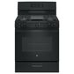 GE Appliances 5.0 Cu. Ft. Freestanding Gas Range in Black, , large