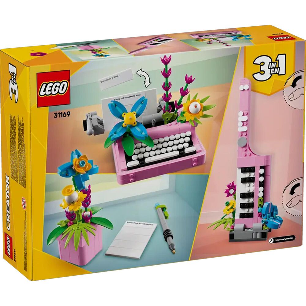 LEGO Creator Typewriter with Flowers, , large