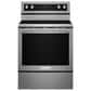 KitchenAid 4pc Kitchen Package with Refrigerator, Range, Microwave, and Dishwasher in Stainless Steel, , large