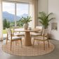 Dalyn Rug Company The Reserve TR4 Copper 8" Round Indoor/Outdoor Area Rug, , large