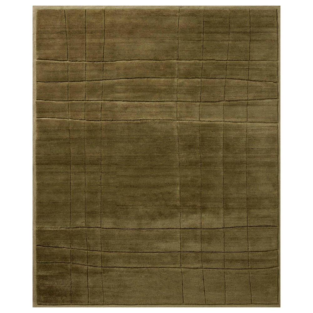Loloi Bracken Moss and Olive 7"9" x 9"9" Area Rug, , large