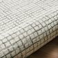 L&R Resources Criss Cross Silver and Ivory 5" x 7"9" Area Rug, , large