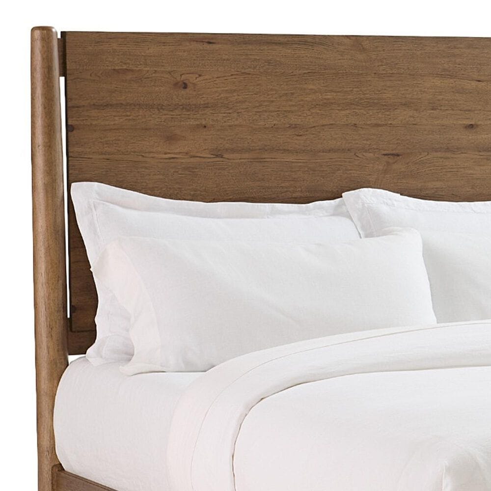 Riverside Furniture Henderson Queen Platform Bed in Toasted Pecan, , large
