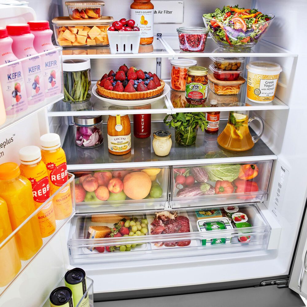 LG 3-Door French Door Refrigerator, , large