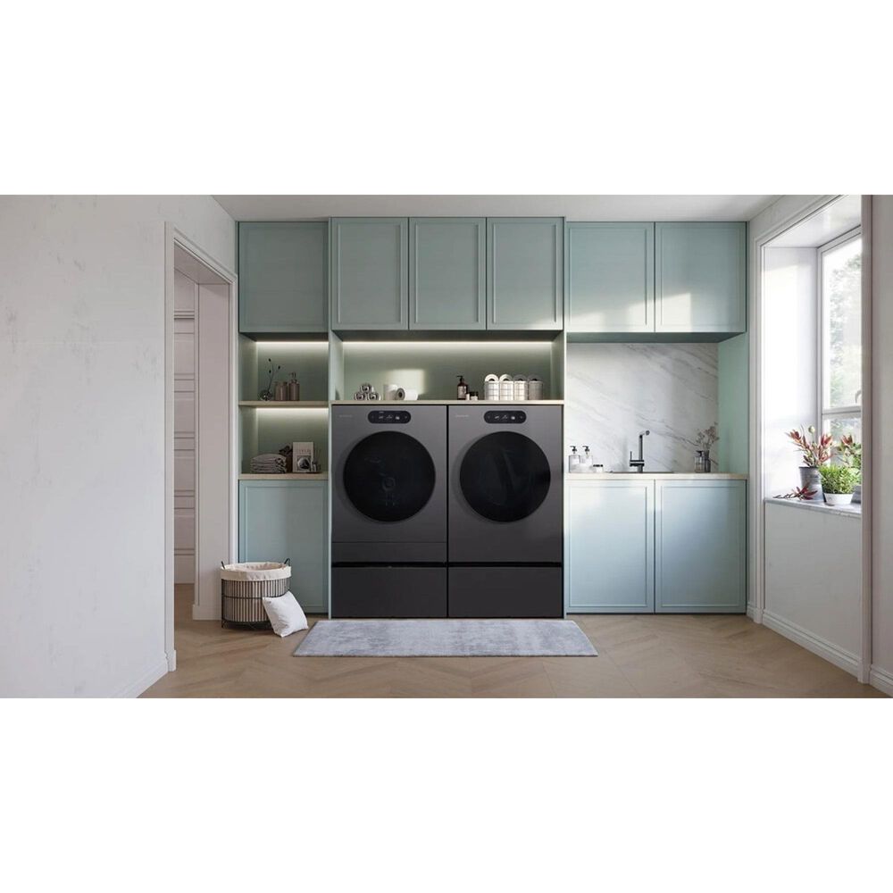 LG Signature 29" Laundry Pedestal in Brushed Black Steel, , large