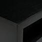 Jofran Dev 1-Shelf Coffee Table in Black, , large
