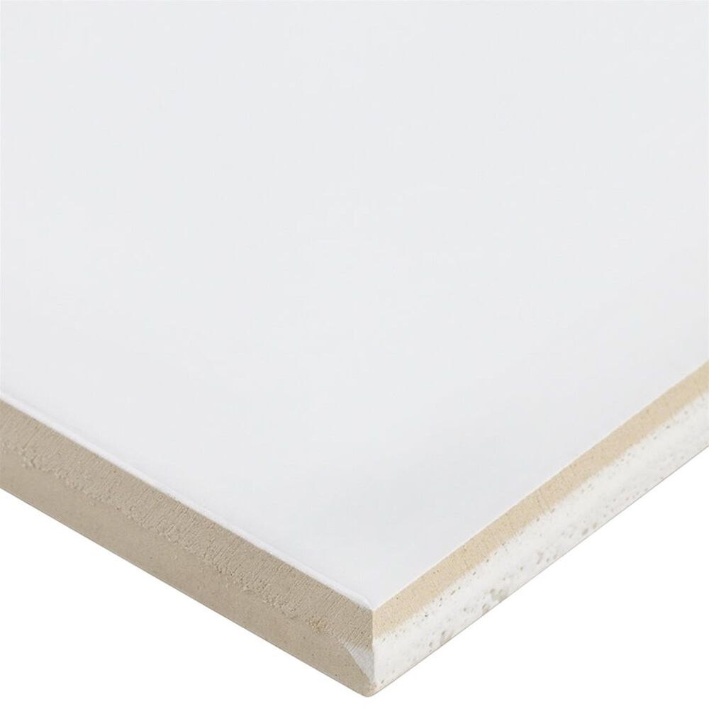 Soho Studio Atmosphere White 5&quot; x 10&quot; Ceramic Tile, , large