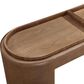 Urban Home Yeal Console Table in Medium Brown, , large