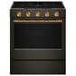 KitchenAid Handle and 5-Piece Knob Accessory Kit for Slide-In Convection Range in Bronze, , large