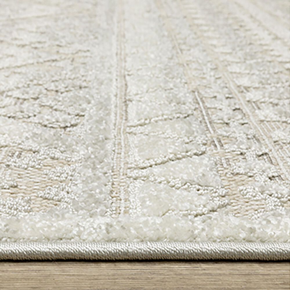 Oriental Weavers Tangier TAN01 3&#39;3&quot; x 5&#39; Beige Area Rug, , large