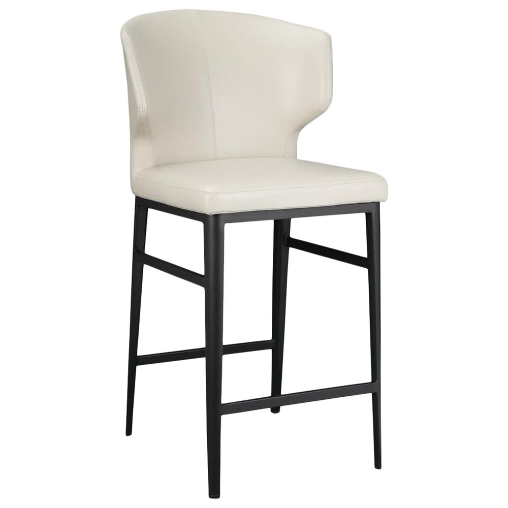 Moe"s Home Collection Delaney Counter Stool in Beige, , large