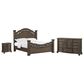 Mayberry Hill Brunswick 3-Piece King Panel Bedroom Set in Mahogany, , large