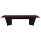 Regency Global Sourcing Array 120" Conference Table in Black and Mahogany, , large