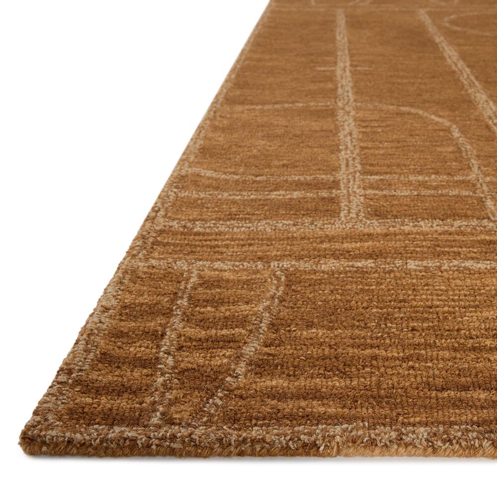 Jeremiah Brent x Loloi Barrow Clay and Natural 2&#39;6&quot; x 9&#39;9&quot; Runner, , large