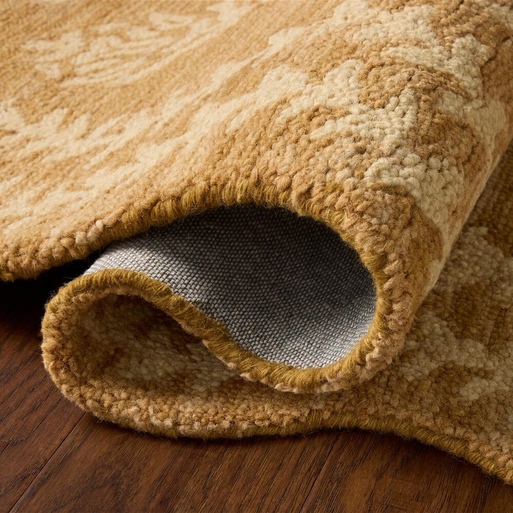Loloi Lisette Wheat and Ivory 9'3" x 13' Area Rug, , large