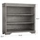 Eastern Shore Foundry Hutch/Bookcase in Brushed Pewter, , large