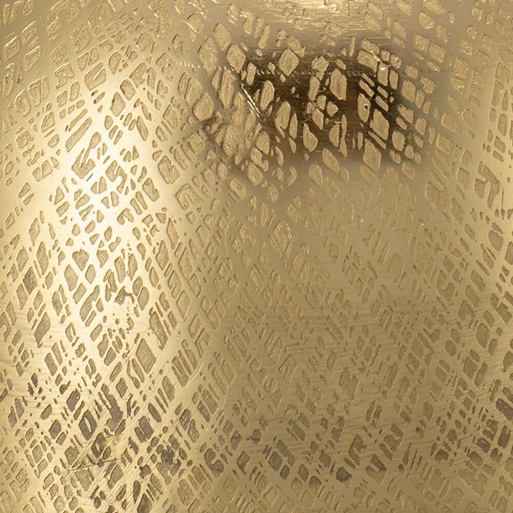 A&amp;B Home Anita Table Lamp with Collapsible Shade in Gold, , large