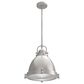 Hunter Bridgemoor 2-Light Pendant in Brushed Nickel, , large