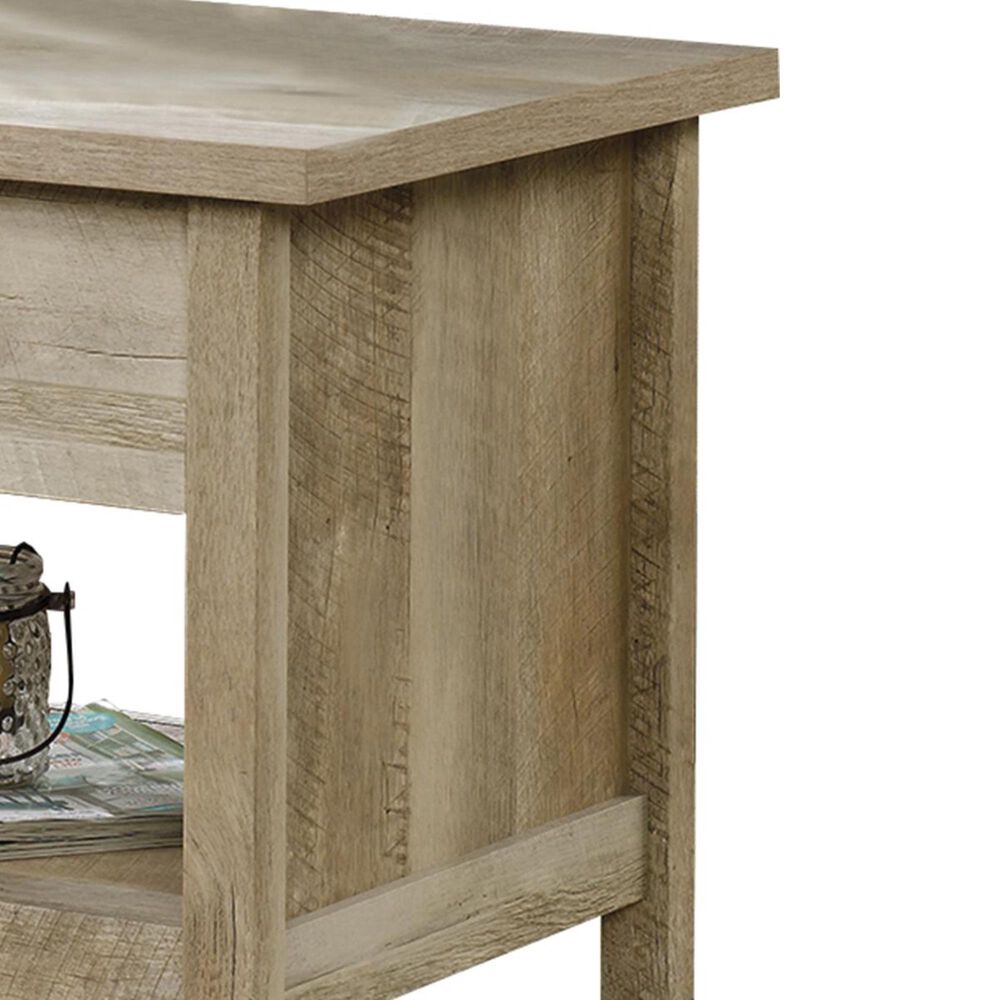 Sauder Cannery Bridge Lift Top Coffee Table in Lintel Oak NFM