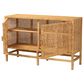 Baxton Studio Vivan 2-Door Storage Cabinet in Natural Brown, , large