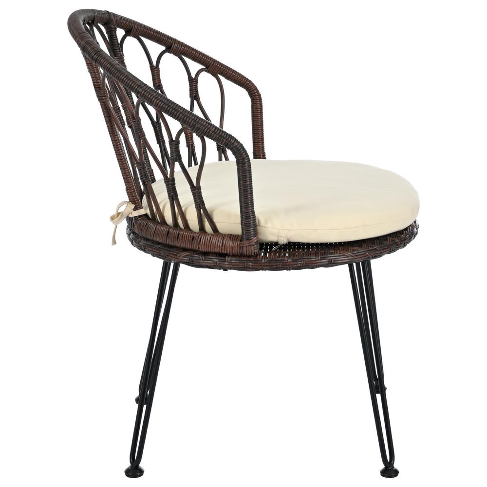 Hearth and Haven 3-Piece Patio Conversation Set in Beige, , large