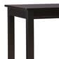 Linon Home Decor Claridge Counter Height Pub Table in Jet-Black - Table Only, , large