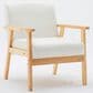HOMLUX Accent Chair in Beige, , large