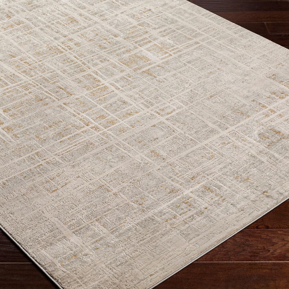 Surya Alpine ALP-2314 7&#39;10&quot; x 10&#39;2&quot; Ivory, Tan, Gray, Light Gray and Off-White Area Rug, , large