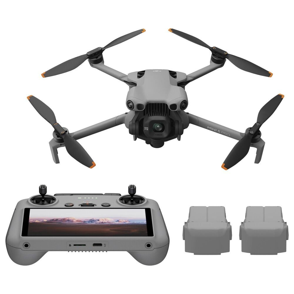 DJI Mini 5 Pro Drone Fly More Combo with RC 2 Remote in Gray, , large
