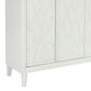 Linon Home Decor Miles 3-Door Accent Cabinet in Antique White, , large