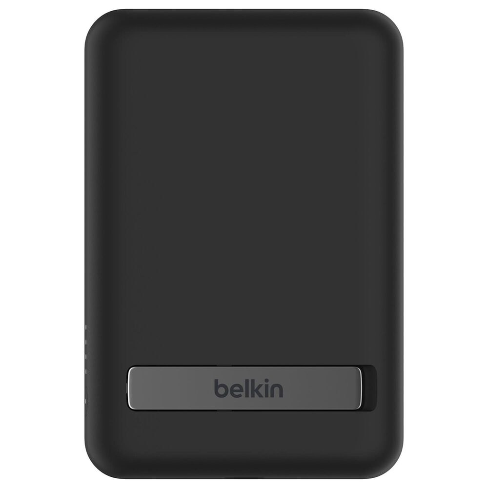 Belkin BoostCharge Magnetic Wireless Power Bank with Stand in Black, , large