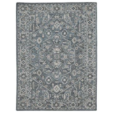 Amer Rugs Vestige 2" x 3" Steel Blue Area Rug, , large