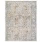 Surya Brunswick Cream, Medium Brown, Light Gray, Light Brown, Charcoal and Mustard 6"7" x 9"6" Area Rug, , large