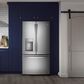 GE Appliances 27.8 Cu. Ft. French Door Refrigerator with TwinChill Evaporators in Stainless Steel, , large