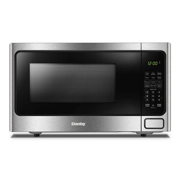 Danby 1.1 Cu. Ft. Countertop Microwave Oven in Stainless Steel, , large