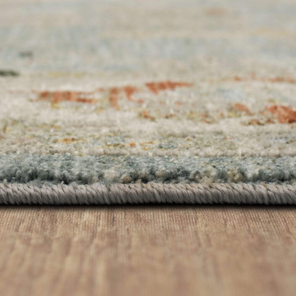 Karastan Adalia 2&#39;7&quot; x 7&#39;3&quot; Blue Runner, , large