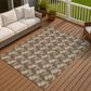 Dalyn Rug Company Soft Essentials Chevron Chocolate 5" x 7"6" Area Rug, , large