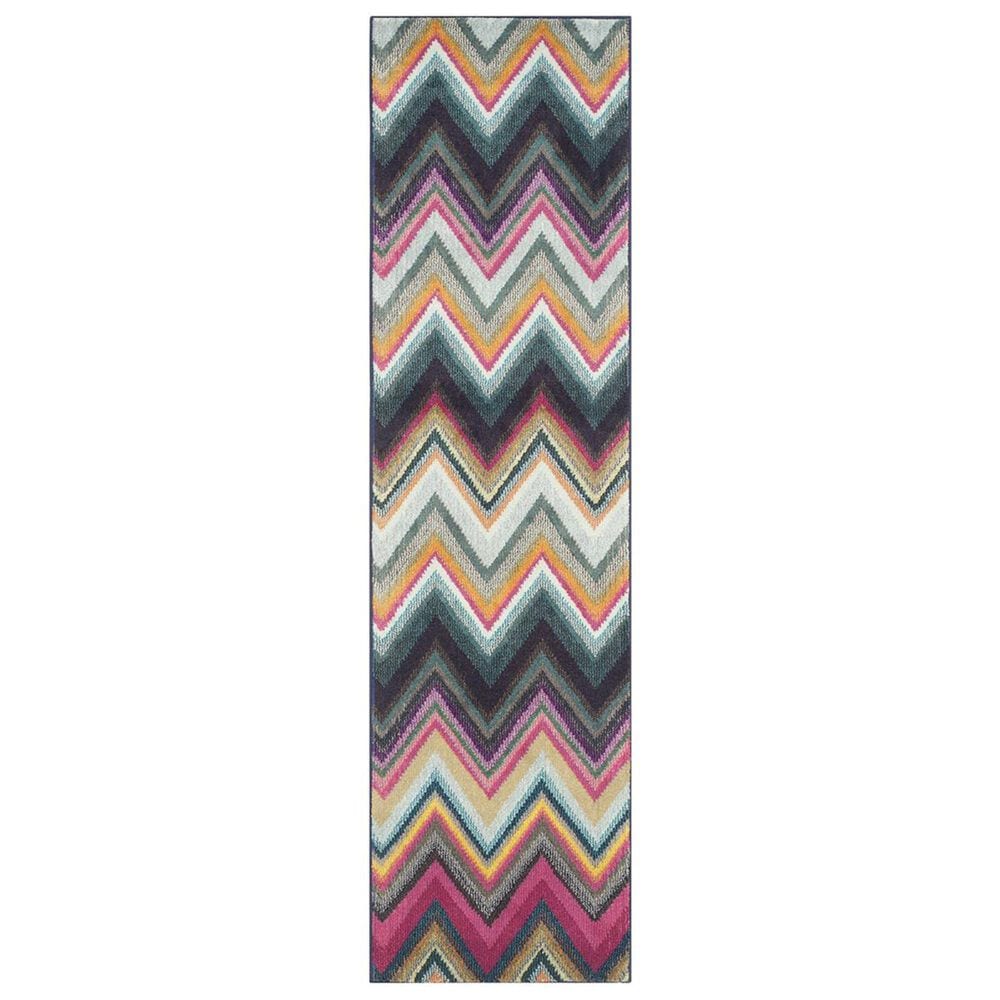 Safavieh Monaco MNC234F-28 2&#39;2&quot; x 8&#39; Multi Runner, , large