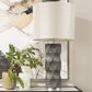 Flair Industries Rutherford Table Lamp in Charcoal, , large